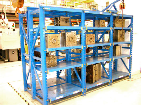 Ποιότητα  Adjustable Drawable Mold Storage Racks Systems For Plastic Mould Industry 2T Weight Load εργοστάσιο