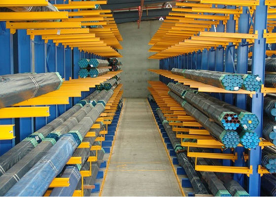 Ποιότητα  Heavy Duty Industrial Cantilever Pallet Racking For / Timber /  Lumber / Long Pipes εργοστάσιο