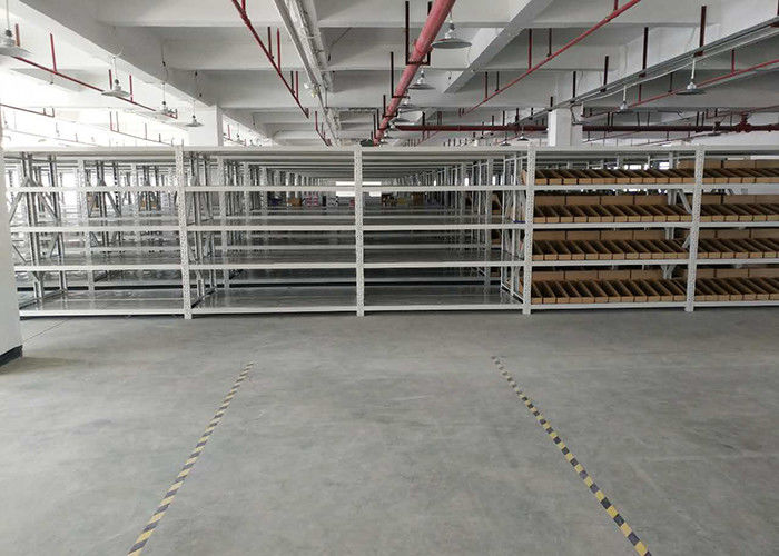 Πολυεπίπεδη βιομηχανικά ράφια αποθήκευσης χάλυβα ODM / OEM