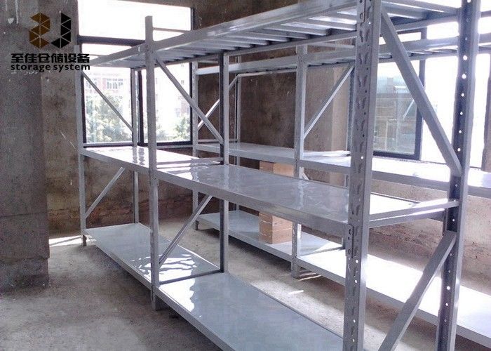 Ατσάλι Q235/245 Προστασία από τη διάβρωση 2000-6500 mm Υψόμετρα ατσάλινα ράφια