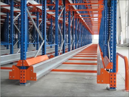 Συστήματα ράφους παλέτας από ανοξείδωτο χάλυβα με αυτόματη ραδιολειτουργία