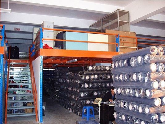 Προσαρμοσμένα βιομηχανικά δάπεδα μεζανίνου Πολυεπίπεδη συρτάρια παλέτας Συστήματα μεζανίνου