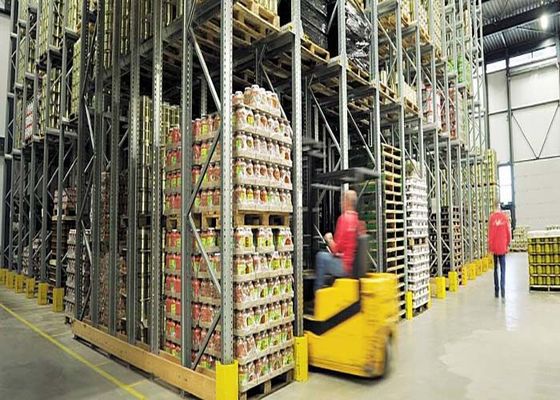 Ατσάλι Q235B Βιομηχανικό ράφι για παλέτες