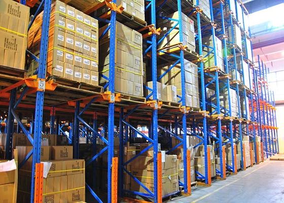 Ατσάλι Q235B Βιομηχανικό ράφι για παλέτες