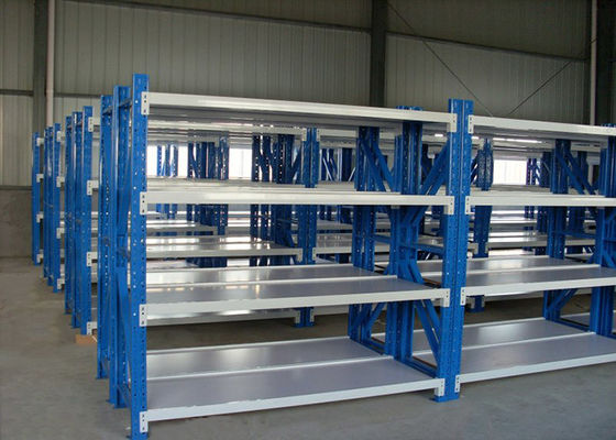 Ελαφρύς φόρτος αποθήκευσης αποθήκης 100kg-120kg/στρώμα Βιομηχανικό στρώμα γωνιακής ράφης