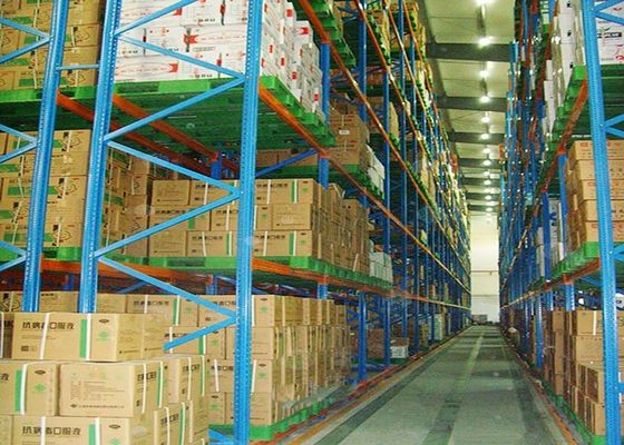 Συστήματα αποθήκευσης βαρέων φορτίων παλέτας από χάλυβα