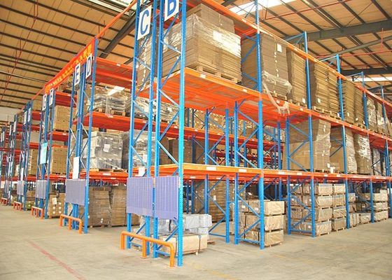 1500 kg/παλέτα Βιομηχανικά ράφια αποθήκευσης χάλυβα