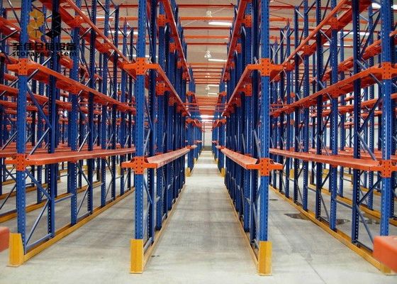 Εύκολη συναρμολόγηση Drive In Pallet Racking 500-4000kg/pallet Εμπορική ράφια και ράφια