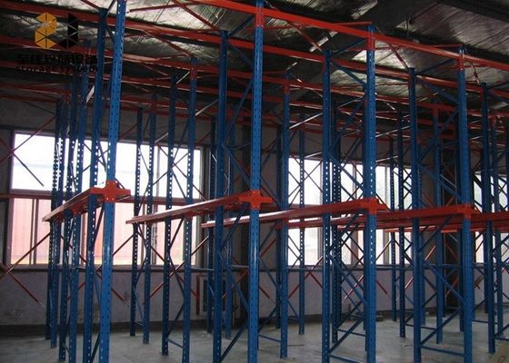 Βιομηχανική κίνηση σε ράφια παλέτας βαρέα ράφια παλέτας
