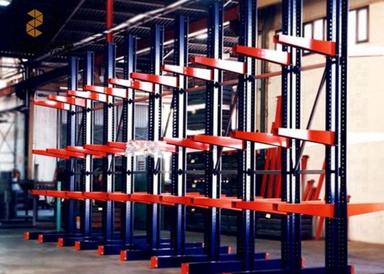 Καρβονικό χάλυβα Cantilever Αποθήκη Racking Custom Cantilever Rack Industrial