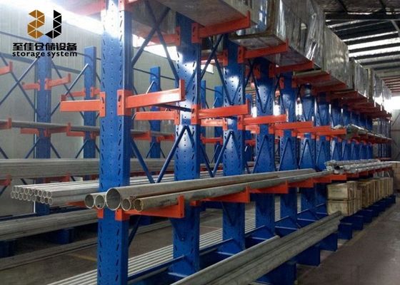 Καρβονικό χάλυβα Cantilever Αποθήκη Racking Custom Cantilever Rack Industrial