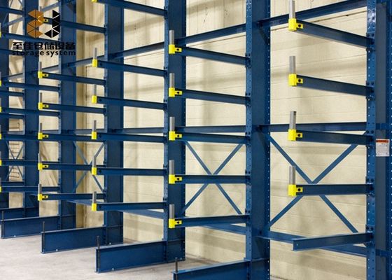 Καρβονικό χάλυβα Cantilever Αποθήκη Racking Custom Cantilever Rack Industrial