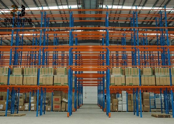 Συγκεντρώνονται ή συγκολλούνται μεγέθους πελάτη 2000-6500 mm ύψος βαρέα μεταλλικά ράφια