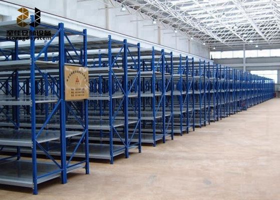 Συστήματα ράφους παλέτας με επικάλυψη ισχύος από χάλυβα Q235 / Q345 μέγιστο βάρος 4500 kg ανά επίπεδο