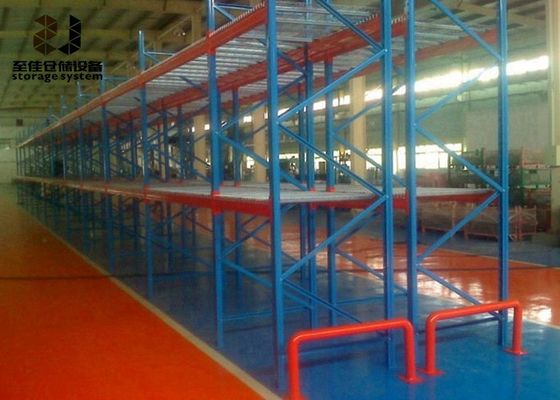 Συστήματα ράφους παλέτας με επικάλυψη ισχύος από χάλυβα Q235 / Q345 μέγιστο βάρος 4500 kg ανά επίπεδο