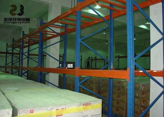 Ατσάλι Q235/245 Προστασία από τη διάβρωση 2000-6500 mm Υψόμετρα ατσάλινα ράφια