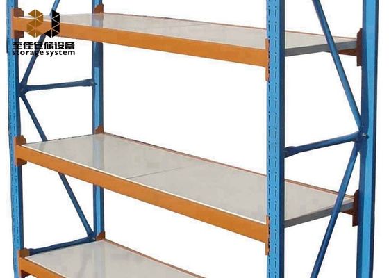 Χάλυβα που καλύπτεται με σκόνη αποσυναρμολογείται ρυθμιζόμενο ύψος ράφους πολυεπίπεδο ράφι