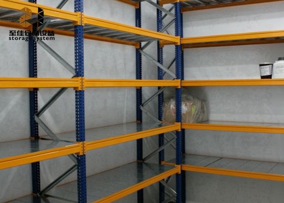 Οικονομικό ράφι αποθήκευσης μεσαίου φορτίου ράφια αποθήκευσης βιομηχανικής αποθήκης