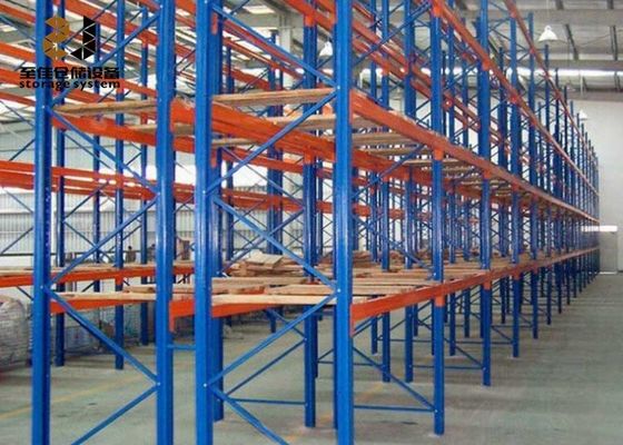 Μεταλλικό ράφι αποθήκευσης μεσαίου φορτίου 200kg/επίπεδο-500kg/επίπεδο Συστήματα βιομηχανικών ράφων παλέτας