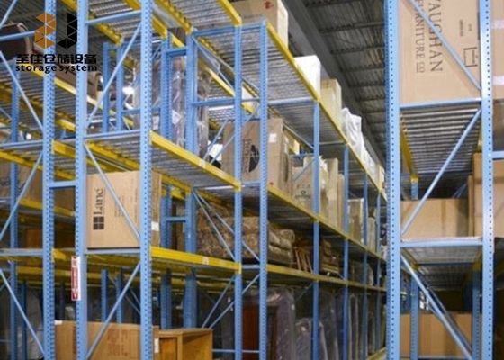 Χάλυβα από ψυχρή έλαση Μεσαίου μεγέθους ράφια αποθήκευσης Πολυεπίπεδης αποθήκη ράφια παλέτας
