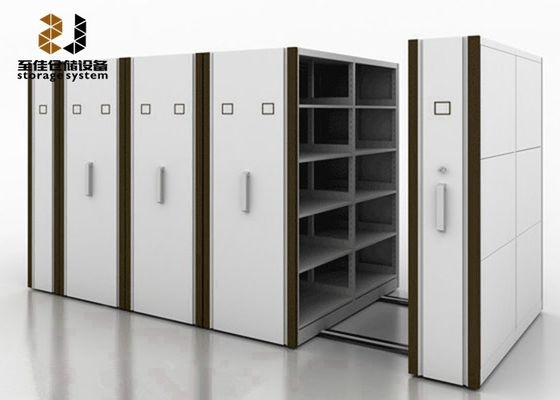 Μηχανισμός κατά της κλίσης Κινητά συστήματα αποθήκευσης αρχείων για βιβλιοθήκη / σχολείο