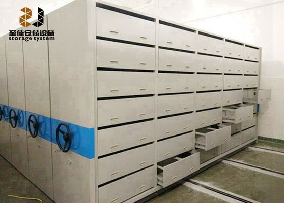 Ασφάλεια κλειδαριού 6 στρώσεις κινούμενα ντουλάπια αρχείων σύστημα ράφι με εγγύηση 5 χρόνια