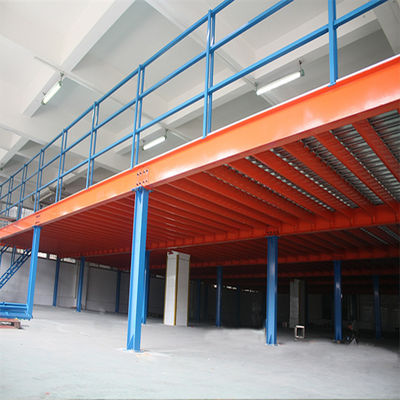 Πλατφόρμα Industrial Mezzanine Floors 500-1000 kg/m2 Ικανότητα φόρτωσης Μονουλικός και βιομηχανικός σχεδιασμός